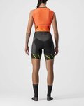 CASTELLI Cycling overal - FREE SANREMO LADY - black/orange