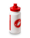 CASTELLI Cycling water bottle - SUMMER 550 ML - red/white