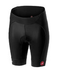 CASTELLI Cycling shorts without bib - VELOCISSIMA LADY - black