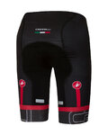 CASTELLI Cycling shorts without bib - VOLO - black/white