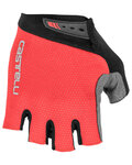 CASTELLI Cycling fingerless gloves - ENTRATA - red