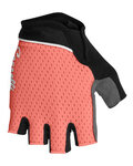 CASTELLI Cycling fingerless gloves - ROUBAIX W GEL LADY - pink/black
