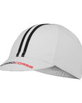 CASTELLI Cycling hat - ROSSO CORSA  - black/white
