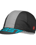CASTELLI Cycling hat - A BLOC - blue/grey/orange