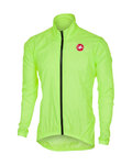 CASTELLI Cycling windproof jacket - SQUADRA ER - yellow