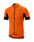 CASTELLI Cycling short sleeve jersey - AERO RACE 4.1 SOLID - orange