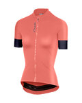 CASTELLI Cycling short sleeve jersey - ANIMA 2.0 LADY - pink/blue