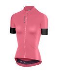 CASTELLI Cycling short sleeve jersey - ANIMA 2.0 LADY - black/pink