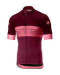 CASTELLI Cycling short sleeve jersey - PROLOGO VI - purple/pink