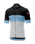 CASTELLI Cycling short sleeve jersey - PROLOGO VI - blue/white/black