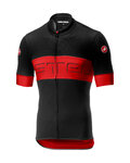 CASTELLI Cycling short sleeve jersey - PROLOGO VI - red/black