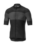 CASTELLI Cycling short sleeve jersey - RUOTA - black/grey