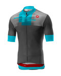 CASTELLI Cycling short sleeve jersey - A BLOC - grey