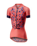 CASTELLI Cycling short sleeve jersey - CLIMBER'S LADY - pink