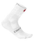 CASTELLI Cyclingclassic socks - QUATTRO 9 - white