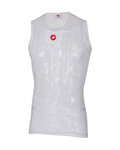 CASTELLI Cycling sleeve less t-shirt - CORE MESH 3 - white