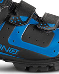 Cycling shoes - CX-3-19 MTB NYLON - blue/black