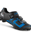 Cycling shoes - CX-3-19 MTB NYLON - blue/black
