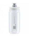 Cycling water bottle - FLY 550 ml  - transparent/grey