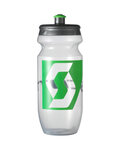 Cycling water bottle - SCOTT 550 ml - transparent/green