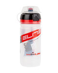 Cycling water bottle - CORSA MTB 550 ml - transparent/red