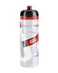 ELITE Cycling water bottle - SUPERCORSA 750 ml - transparent/red