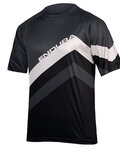 Cycling short sleeve t-shirt - SINGLETRACK CORE - grey/black