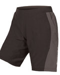 Cycling shorts without bib - PULSE LADY - black/grey
