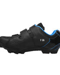 FLR Cycling shoes - F55 MTB - black/blue