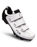 FLR Cycling shoes - F55 MTB - white/black