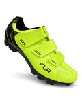 FLR Cycling shoes - F55 MTB - black/yellow