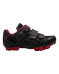 FLR Cycling shoes - F65 MTB - black/red