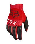 FOX Cycling long-finger gloves - DIRTPAW GLOVE - black/red