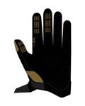 FOX Cycling long-finger gloves - DEFEND - black/brown