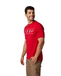 FOX Cycling short sleeve t-shirt - PINNACLE DRIRELEASE® - red