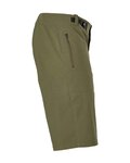 FOX Cycling shorts without bib - RANGER - green