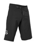 FOX Cycling shorts without bib - DEFEND SHORTS - black