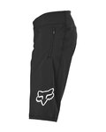 FOX Cycling shorts without bib - DEFEND SHORTS - black