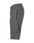 FOX Cycling shorts without bib - DEFEND SHORTS - grey