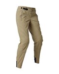 FOX Cycling long trousers withot bib - RANGER LADY - brown