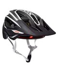 FOX Cycling helmet - SPEEDFRAME PRO DVIDE - black/white