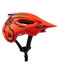 FOX Cycling helmet - SPEEDFRAME PRO DVIDE - orange