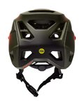 FOX Cycling helmet - SPEEDFRAME PRO FADE - orange/green