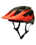 FOX Cycling helmet - SPEEDFRAME PRO FADE - orange/green