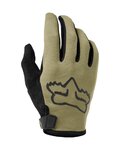 FOX Cycling long-finger gloves - RANGER - green