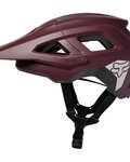 FOX Cycling helmet - MAINFRAME TRVRS - bordeaux
