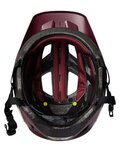 FOX Cycling helmet - MAINFRAME TRVRS - bordeaux