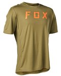 FOX Cycling short sleeve jersey - RANGER MOTH - brown