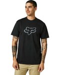 FOX Cycling short sleeve t-shirt - LEGACY FOX HEAD - black