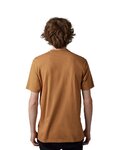 FOX Cycling short sleeve t-shirt - LEGACY FOX HEAD - brown